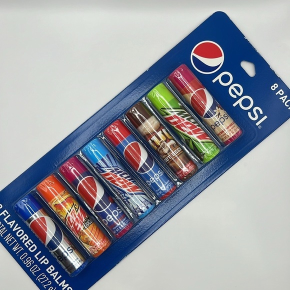 Pepsi Soda Flavored Lip Balm 8CT - Picture 1 of 5